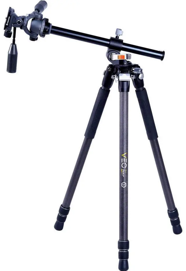 Alt view image 7 of 7 - Vanguard Vanguard VEO3+263CP Carbon Fiber Tripod with Panhead and Multi-Angle Center Column for Overhead Shots