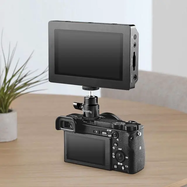 Alt view image 6 of 7 - SmallRig 1/4" Camera Hot Shoe Mount with Additional 1/4" Screw, 2-Pack