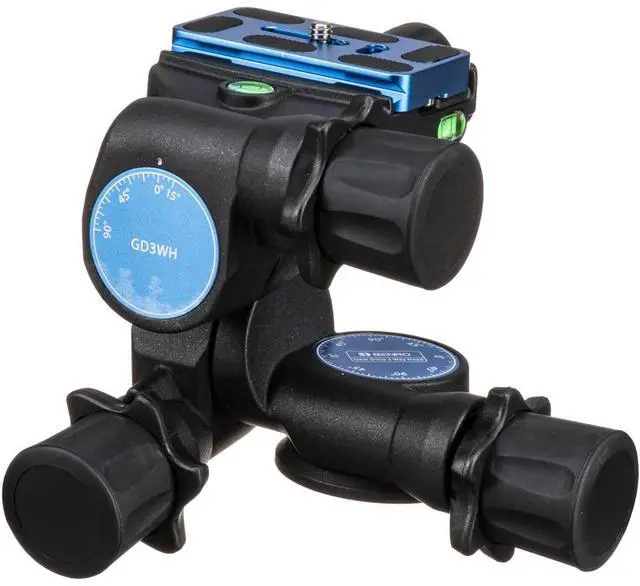 Alt view image 19 of 20 - Benro GD3WH Precision Geared Tripod Head
