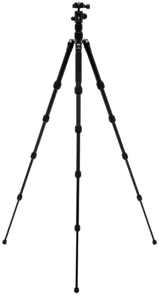 Alt view image 9 of 12 - Benro Tripster Travel Aluminum Tripod/Monopod, 0 Series, Black #FTR09AB00GBLK