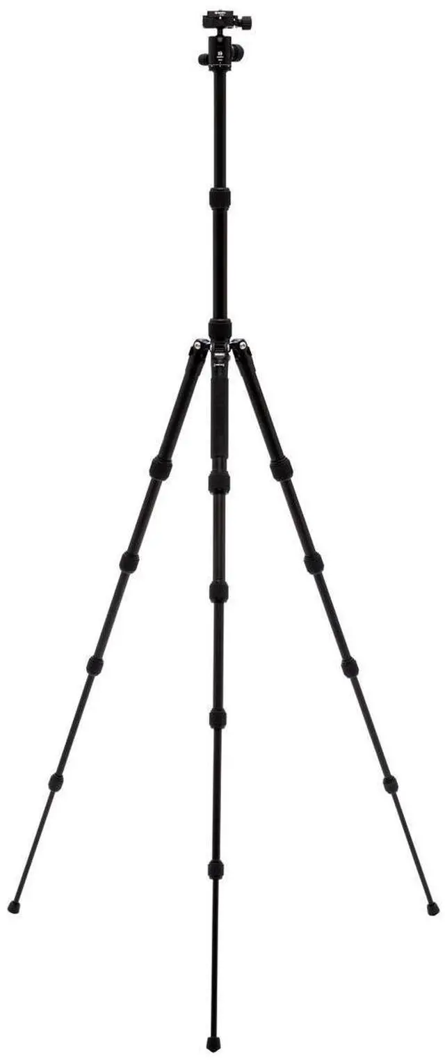 Alt view image 3 of 12 - Benro Tripster Travel Aluminum Tripod/Monopod, 0 Series, Black #FTR09AB00GBLK