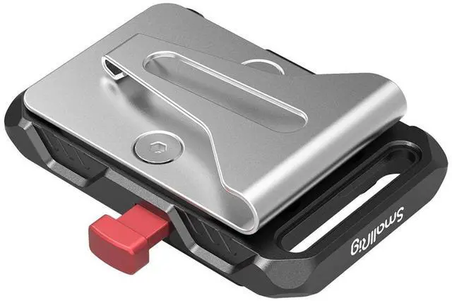 Alt view image 4 of 6 - SmallRig Mini V Mount Battery Plate with Belt Clip