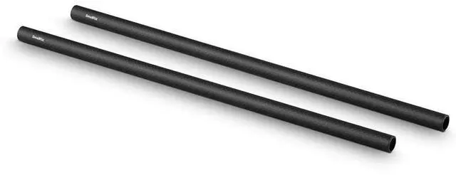 Alt view image 3 of 5 - SmallRig Baseplate with Dual 15mm Rod Clamp - With SmallRig 15mm Carbon Fiber Rod, 12", 2-Pack
