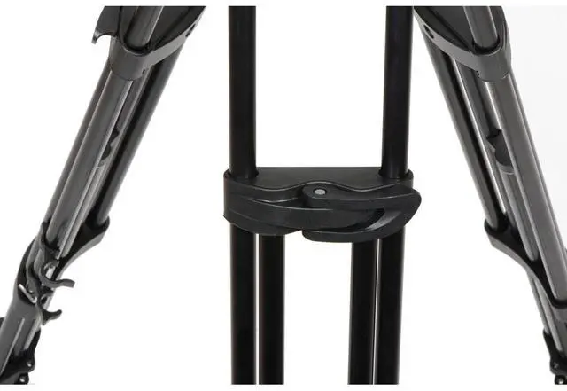 Alt view image 13 of 14 - Manfrotto Professional Fluid Video System/Aluminum /Ground Spreader MVH502A w/54