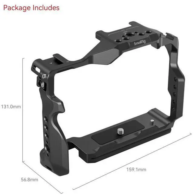 Alt view image 4 of 4 - SmallRig Full Camera Cage for Nikon Z8 Camera