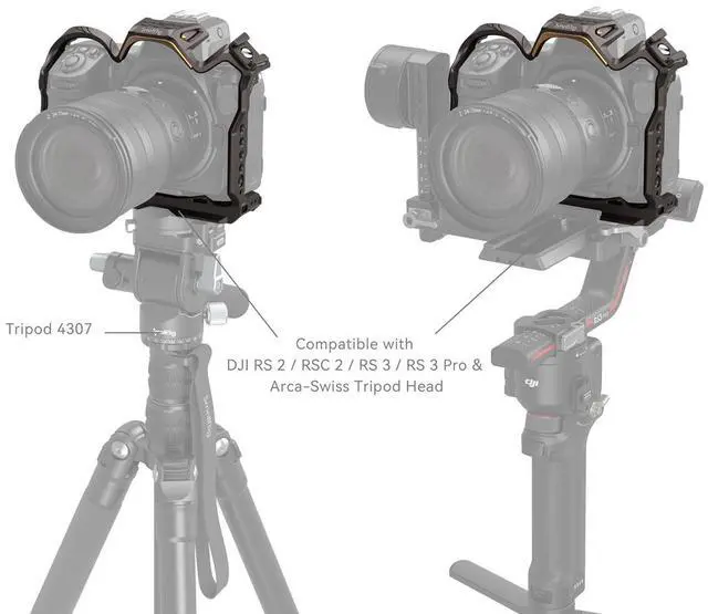Alt view image 5 of 7 - SmallRig Night Eagle Cage for Nikon Z 8 Camera