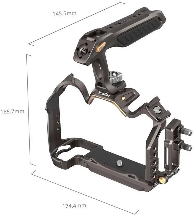 Alt view image 3 of 7 - SmallRig 4522 Night Eagle Camera Cage Kit for Nikon Z6III Camera