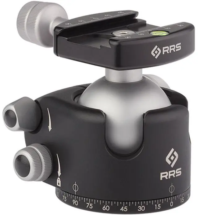 Main image of Really Right Stuff BH-55 Ball Head with Full-Size Screw-Knob Clamp, 50 lb Capacity
