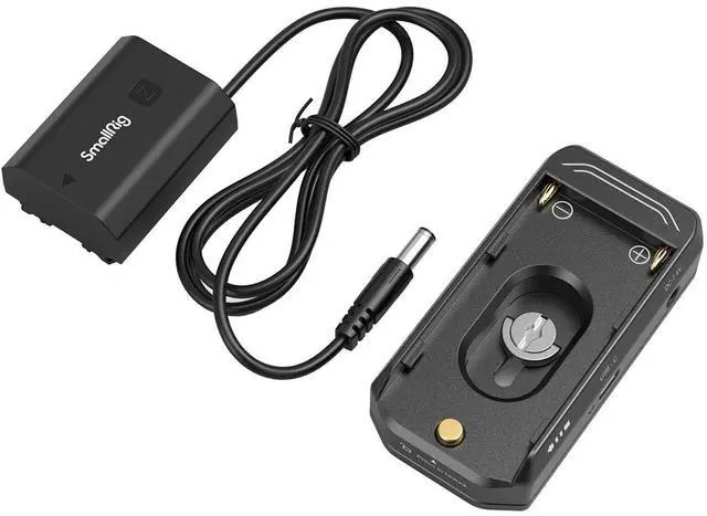Main image of SmallRig SmallRig NP-F Battery Adapter Mount Plate Kit with Dummy Battery Power Cable for Sony NP-FZ100 (Advanced Edition)