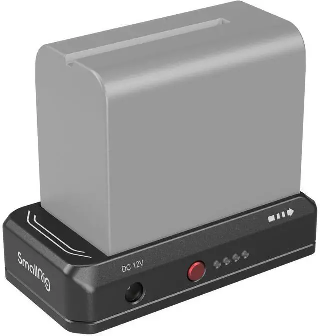 Alt view image 2 of 7 - SmallRig SmallRig NP-F Battery Adapter Mount Plate Kit with Dummy Battery Power Cable for Sony NP-FZ100 (Advanced Edition)