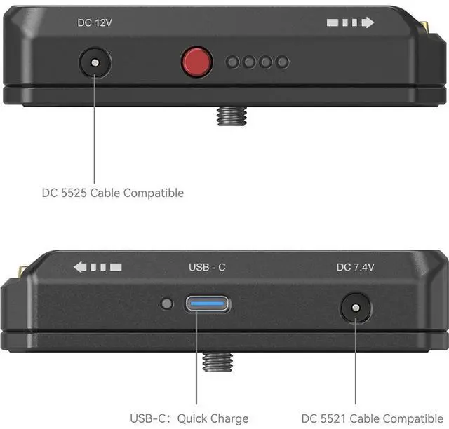 Alt view image 5 of 7 - SmallRig SmallRig NP-F Battery Adapter Mount Plate Kit with Dummy Battery Power Cable for Sony NP-FZ100 (Advanced Edition)