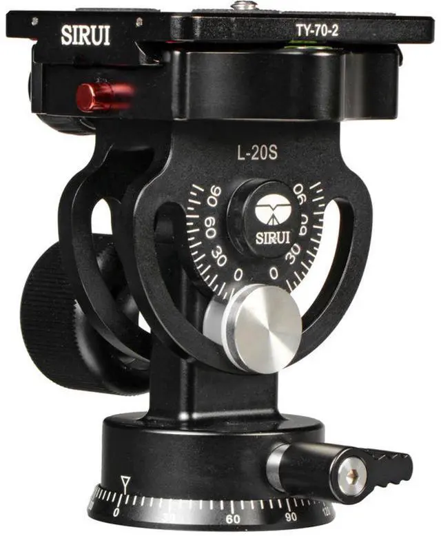 Alt view image 10 of 11 - Sirui L-20S Panorama Tilt Head