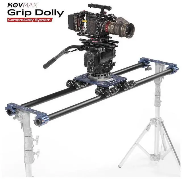 Alt view image 2 of 4 - MOVMAX Grip Dolly Camera System Pro Kit with Flight Case
