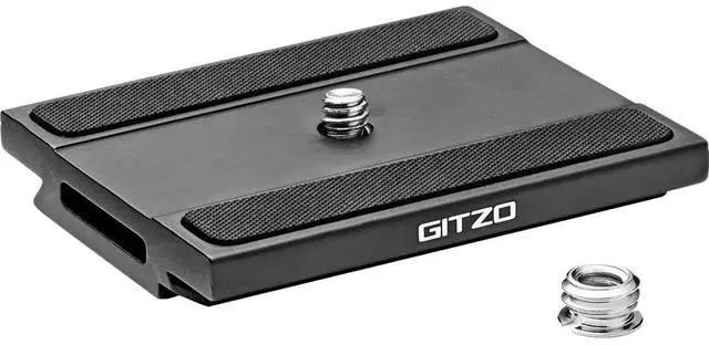 Main image of Gitzo GS5370 Series Quick Release D Plate with Rubber Strips #GS5370DR