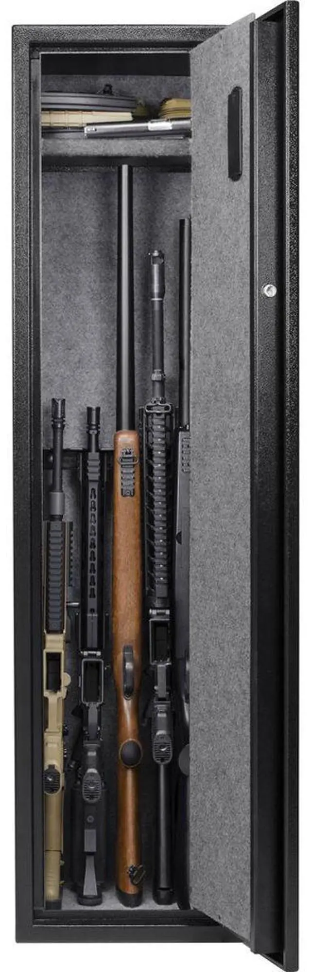 Alt view image 3 of 7 - Barska 4.33 Cubic Foot Tall Keypad Rifle Safe