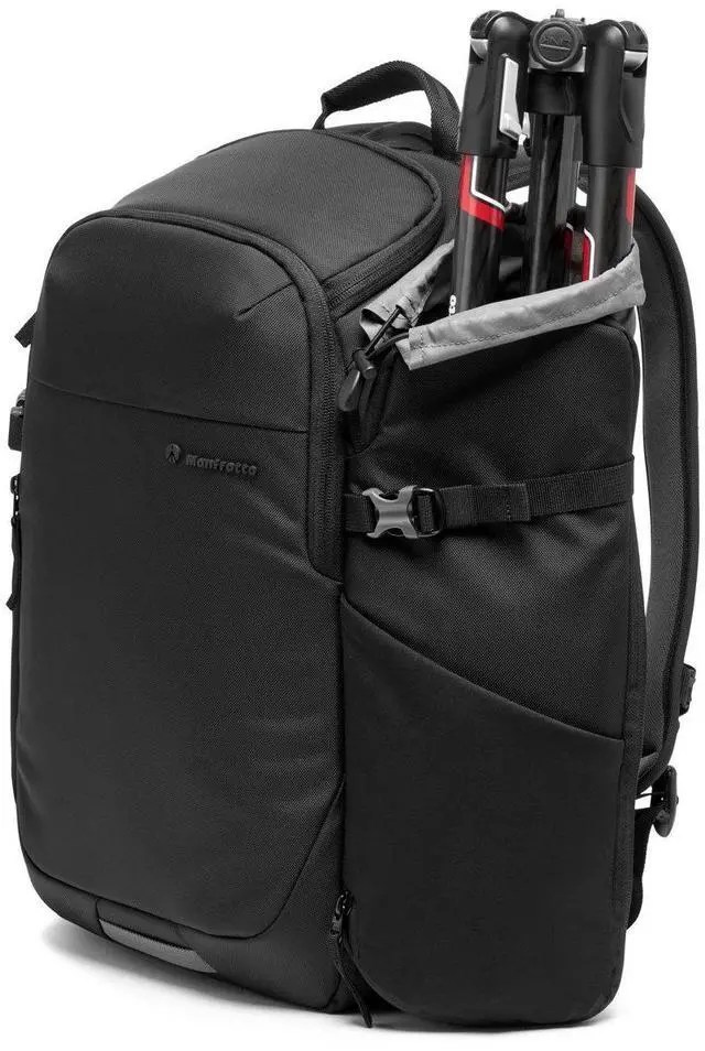 Alt view image 3 of 7 - Manfrotto Advanced III Befree Backpack, 15" Laptop Compartment, Black #MBMA3BPBF