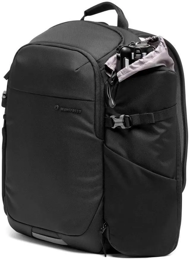Alt view image 4 of 7 - Manfrotto Advanced III Befree Backpack, 15" Laptop Compartment, Black #MBMA3BPBF