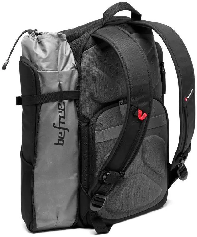 Alt view image 6 of 7 - Manfrotto Advanced III Befree Backpack, 15" Laptop Compartment, Black #MBMA3BPBF