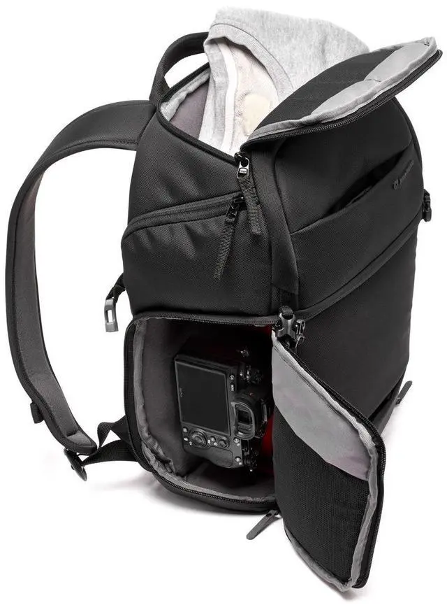 Alt view image 5 of 7 - Manfrotto Advanced III FAST Backpack, 15" Laptop Compartment, Medium, Black