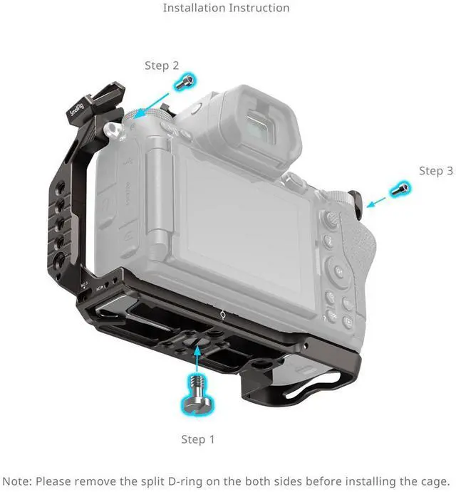 Alt view image 4 of 7 - SmallRig 4521 Night Eagle Camera Cage for Nikon Z6III Camera