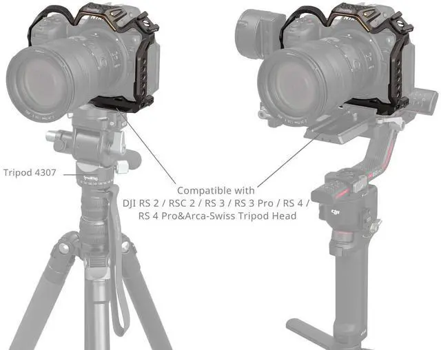 Alt view image 6 of 7 - SmallRig 4521 Night Eagle Camera Cage for Nikon Z6III Camera