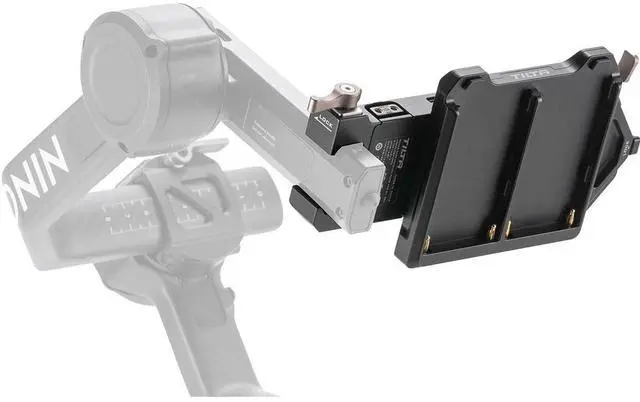 Alt view image 2 of 7 - Tilta Tilta Battery Plate to DJI RS 4 Power Pass-Through Plate Kit for L Series