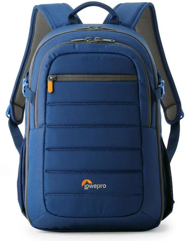 Alt view image 2 of 2 - Lowepro Tahoe BP 150 Backpack for DSLR with Lens Attached, Flash Plus Extra Lens. Also Fits DJI Mavic Drone and Transmitter with GoPro or DSLR with Lens, Blue