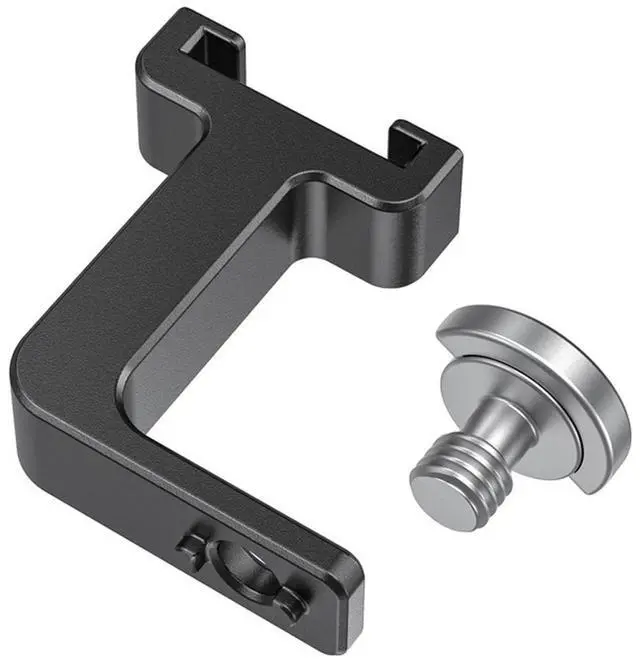 Alt view image 3 of 6 - SmallRig 1/4"-20 Thread to Cold Shoe Adapter for Pro Mobile Cage, J-Shaper