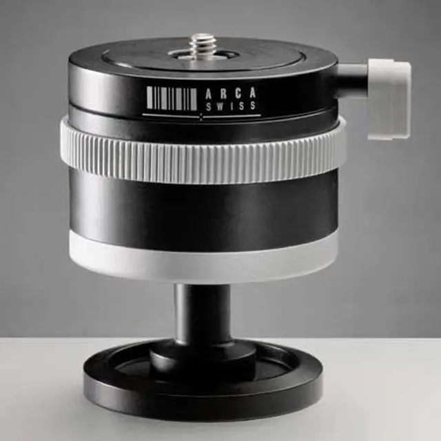 Alt view image 4 of 7 - Arca Swiss Monoball P0 with Panning System With 1/4" and 3/8" Threaded Disk