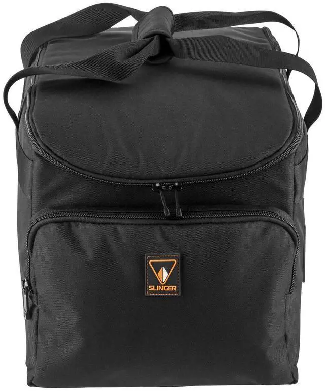 Alt view image 4 of 7 - Slinger Padded Printer Carrying Case for DNP QW410 Printer with Media Roll