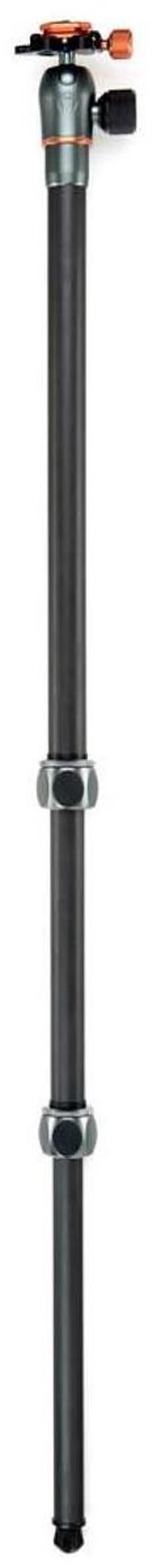 Alt view image 7 of 7 - 3 Legged Thing Winston 2.0 3-Section Carbon Fiber Tripod with AirHed Pro Ball Head, Metallic Slate Gray
