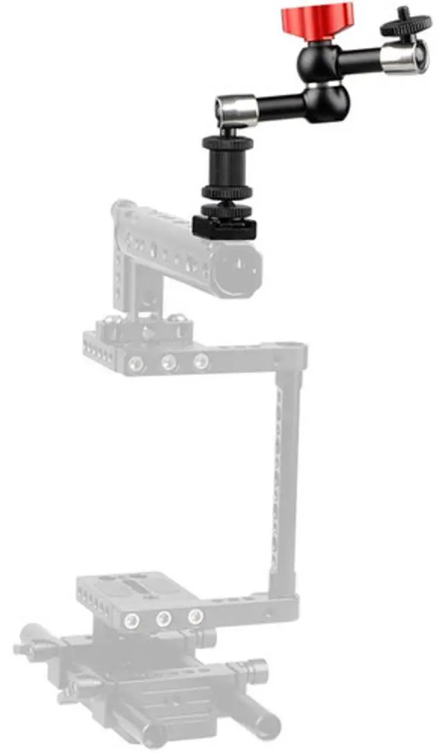 Alt view image 6 of 6 - CAMVATE 7" Articulating Magic Arm with Cold Hot Shoe Mount