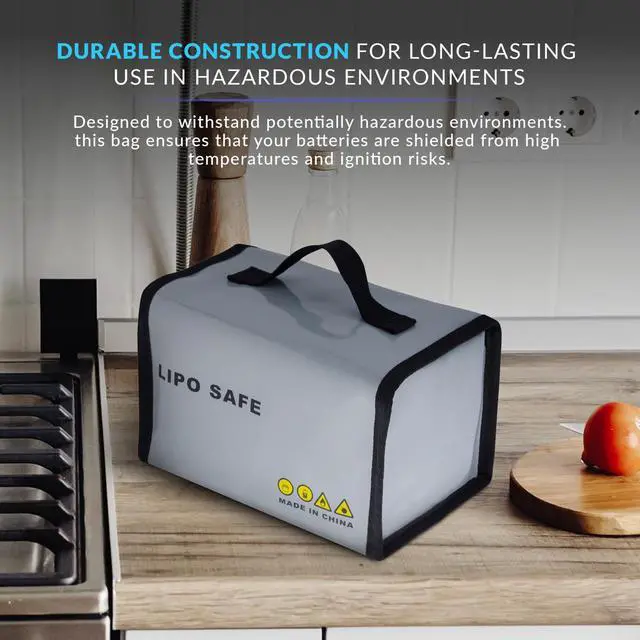 Alt view image 3 of 7 - Aries Lipo Safe Fire and Explosion-Proof Bag #AR-LSBB