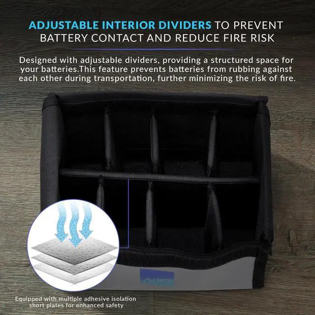 Alt view image 4 of 7 - Aries Lipo Safe Fire and Explosion-Proof Bag #AR-LSBB