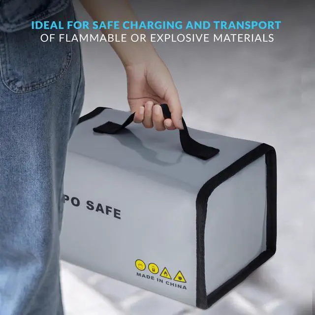 Alt view image 6 of 7 - Aries Lipo Safe Fire and Explosion-Proof Bag #AR-LSBB