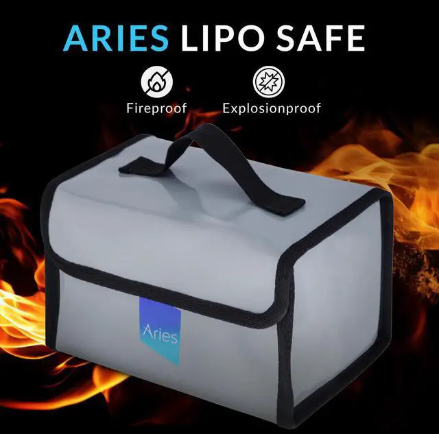 Alt view image 2 of 7 - Aries Lipo Safe Fire and Explosion-Proof Bag #AR-LSBB