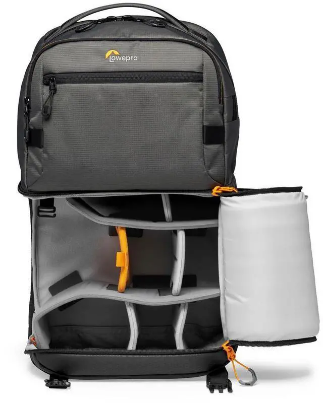 Alt view image 2 of 8 - Lowepro Fastpack PRO BP 250 AW III Travel-Ready Backpack, Gray #LP37331