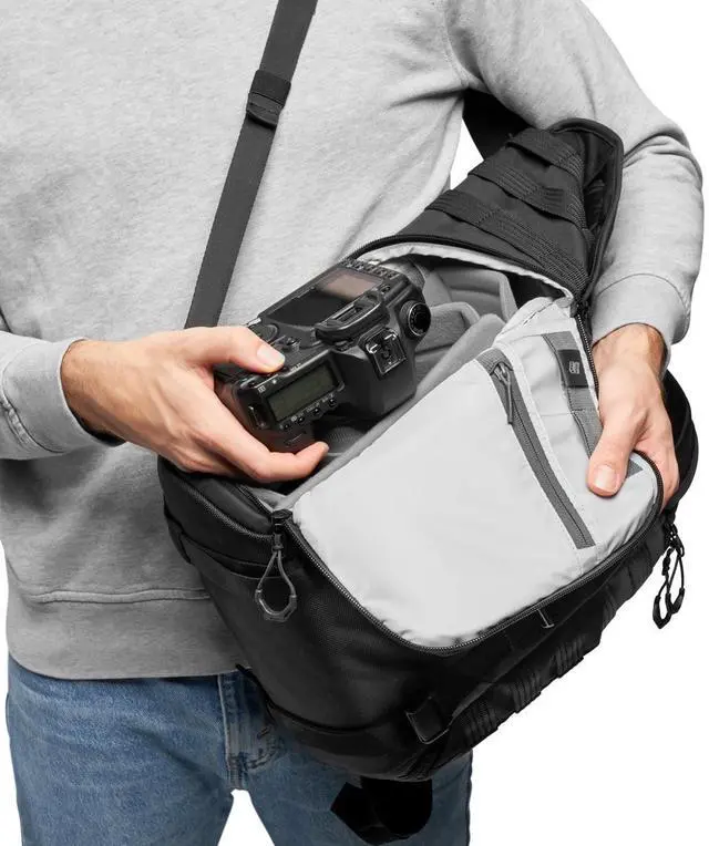 Alt view image 5 of 7 - Lowepro ProTactic BP 300 AW II Camera & Laptop Backpack, Black #LP37265