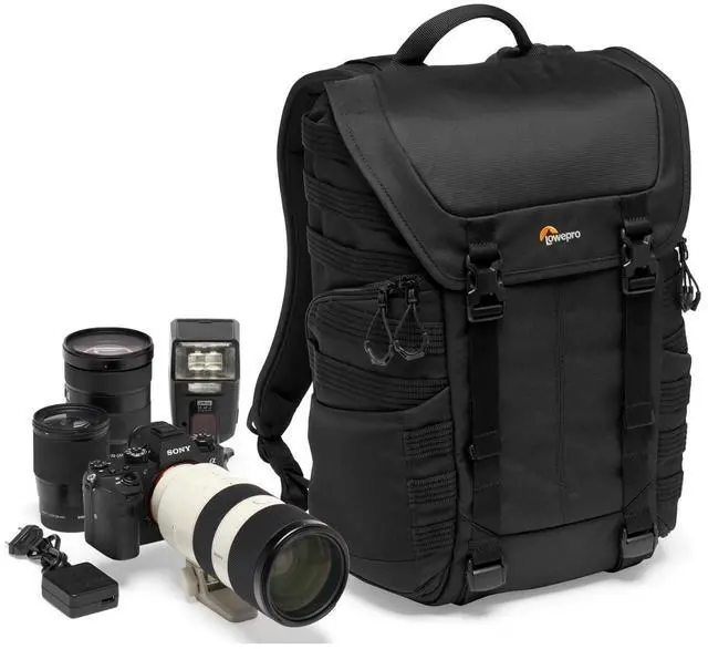 Alt view image 4 of 7 - Lowepro ProTactic BP 300 AW II Camera & Laptop Backpack, Black #LP37265