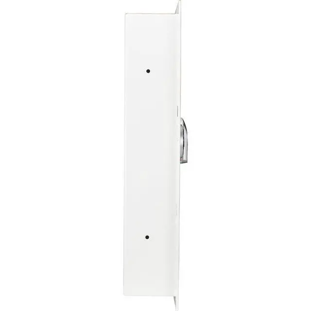 Alt view image 3 of 5 - Barska 0.52 Cubic Foot Biometric Wall Safe, Right Opening, White
