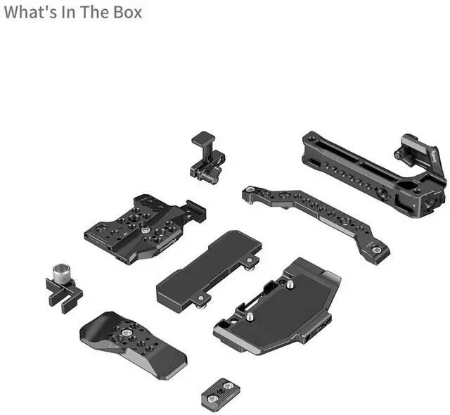 Alt view image 4 of 7 - SmallRig Half-Camera Cage Kit for Canon EOS C80