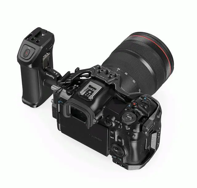 Alt view image 5 of 7 - SmallRig SmallRig Rotating Side Handle with Trigger REC for Selected Canon / Blackmagic Design Cameras