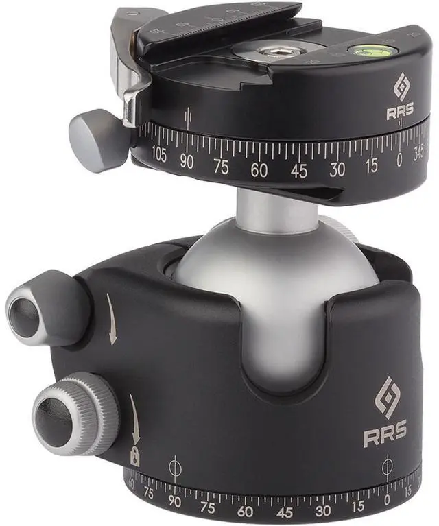 Main image of Really Right Stuff BH-55 Ball Head, Lever-Release Panning Clamp, 50 lb Capacity