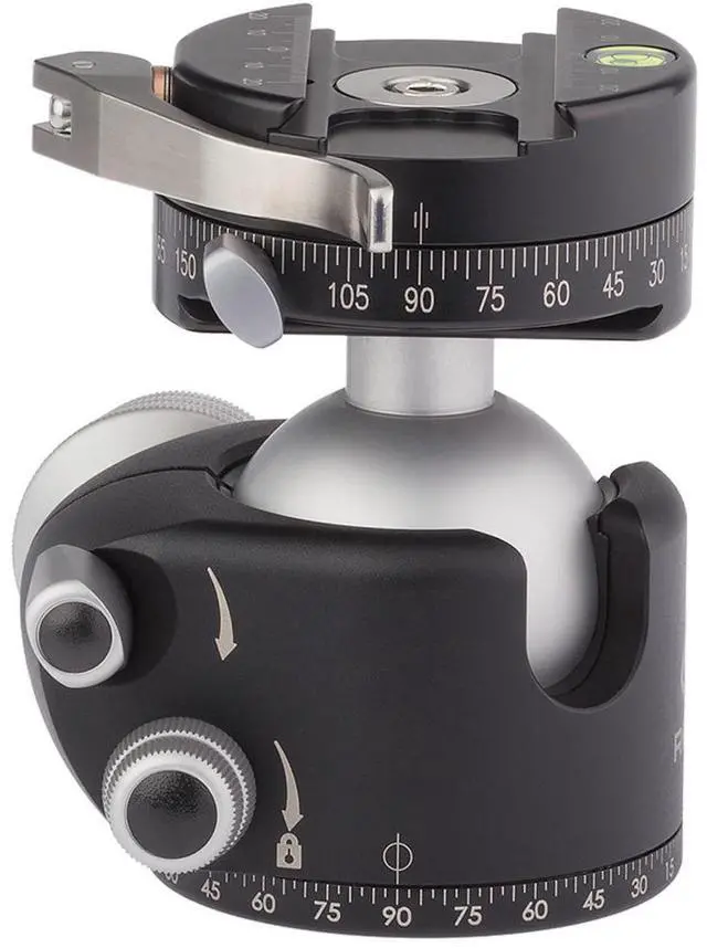 Alt view image 3 of 3 - Really Right Stuff BH-55 Ball Head, Lever-Release Panning Clamp, 50 lb Capacity