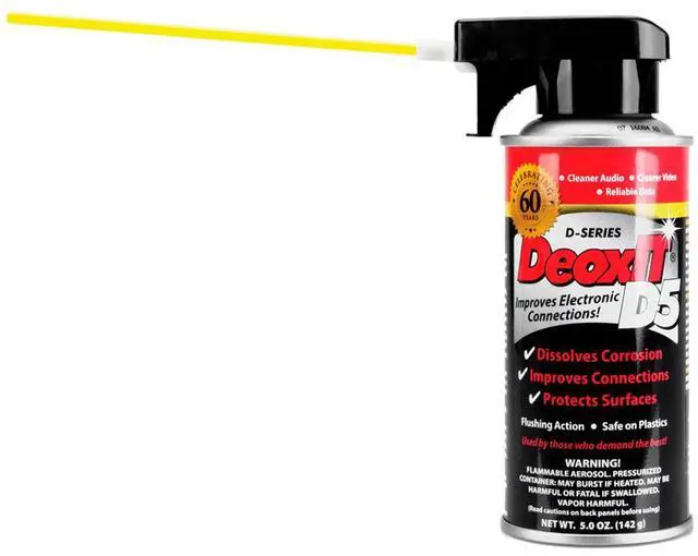 Alt view image 9 of 10 - DeoxIT Standard Deoxidizer Aerosol Spray 5oz