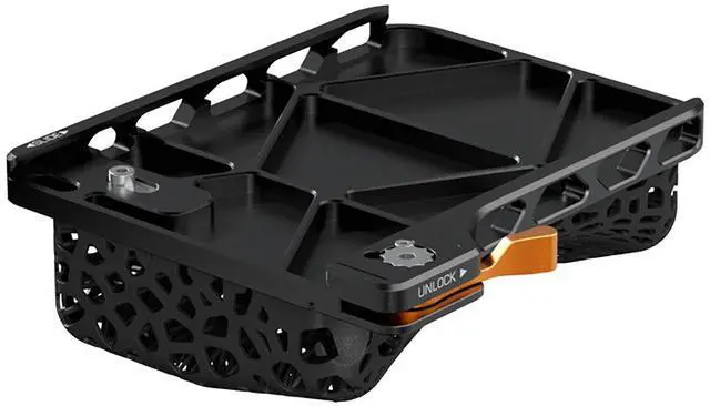 Main image of Bright Tangerine KASBAH Atman Shoulder Rig Narrow One-Axis Pad