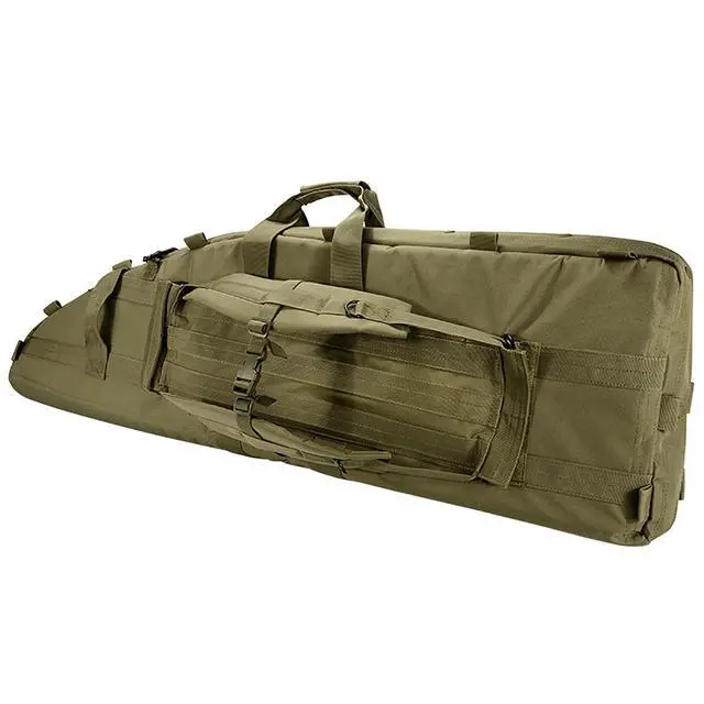 Alt view image 2 of 3 - Barska Loaded Gear RX-600 46" Tactical Soft Dual Rifle Bag, OD Green