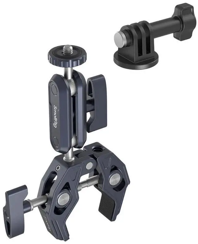 Main image of SmallRig Crab-Shaped Super Clamp with Ball Head Magic Arm