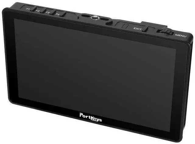 Alt view image 3 of 7 - Portkeys BM7 II DS 7" Full HD High-Bright Monitor with Wireless Camera Control, Supports 4K HDMI/3G SDI