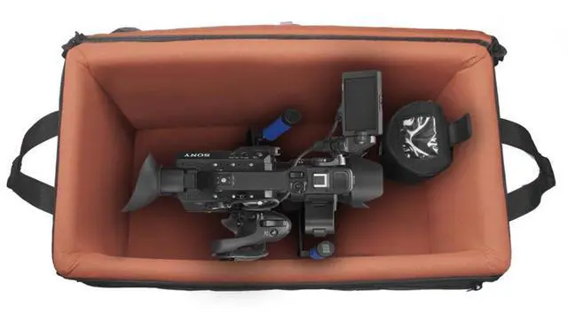 Alt view image 2 of 2 - Porta Brace RIG Carrying Case with Off-road Wheels for Sony PXW-FS5 Camera